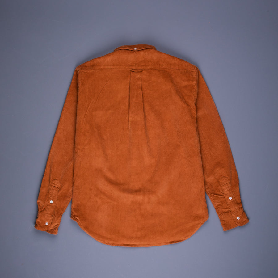 Gitman Vintage cord shirt Tabac
