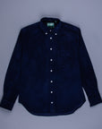 Gitman Vintage cord shirt Dark Navy