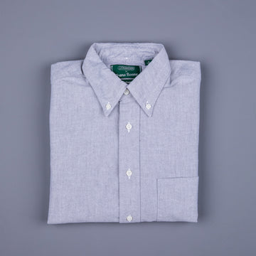 Gitman Vintage x Frans Boone Japanese woven Oxford Charcoal