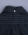 Gitman Vintage x Frans Boone Japanese woven vintage check poplin Blackwatch