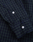 Gitman Vintage x Frans Boone Japanese woven vintage check poplin Blackwatch