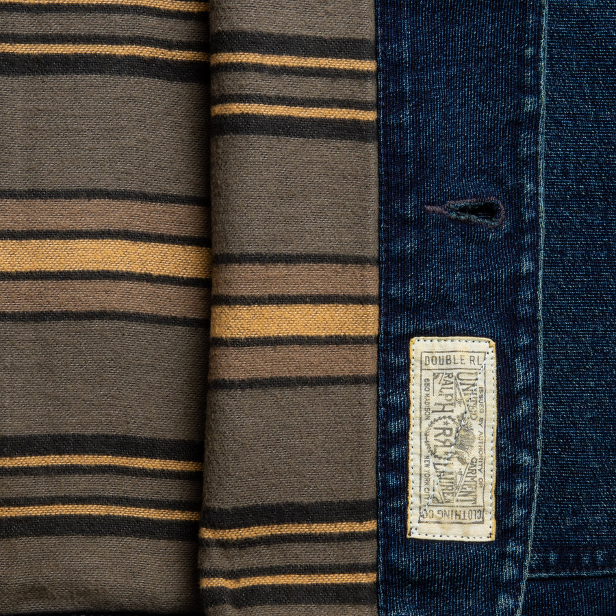 RRL Chore Coat Cardigan Indigo