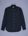 Gitman Vintage x Frans Boone Japanese woven vintage check poplin Blackwatch