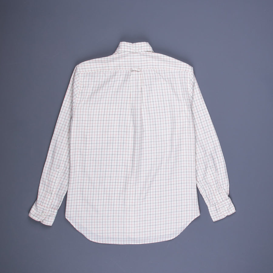 Gitman Vintage x Frans Boone Japanese woven twill tattersal red black