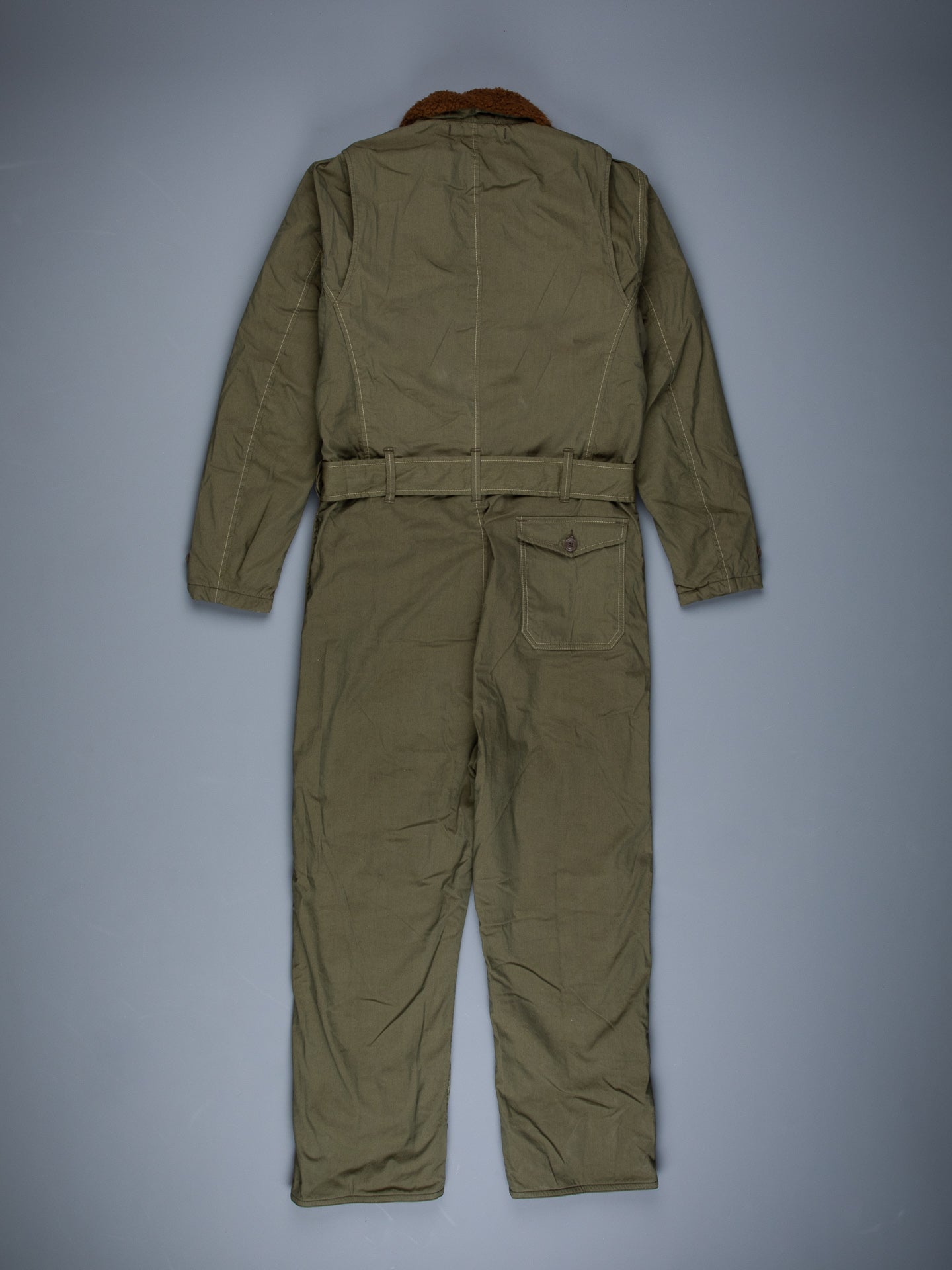 RRL Limited Edition Bush Pilot Flight Coverall Olive Drab