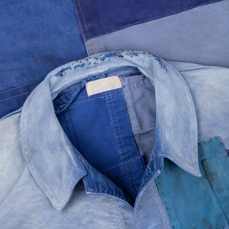 Maru Sankaku Peke 〇 △ × 4010 French Work Boro Jacket