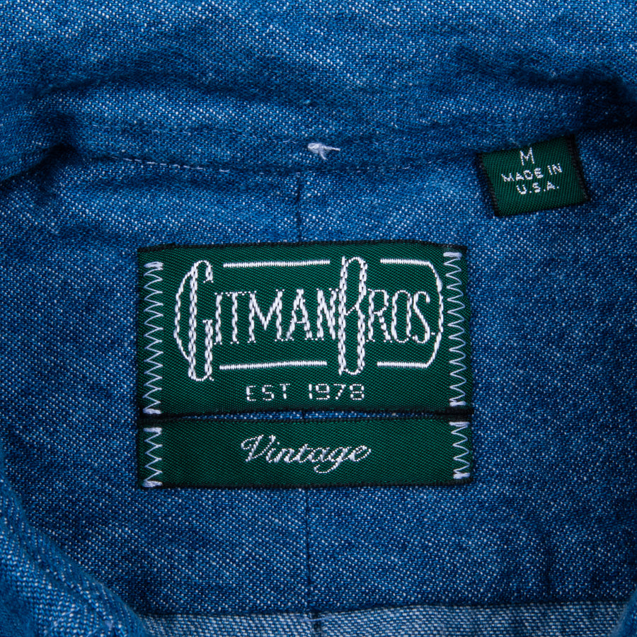 Gitman Vintage button down denim shirt
