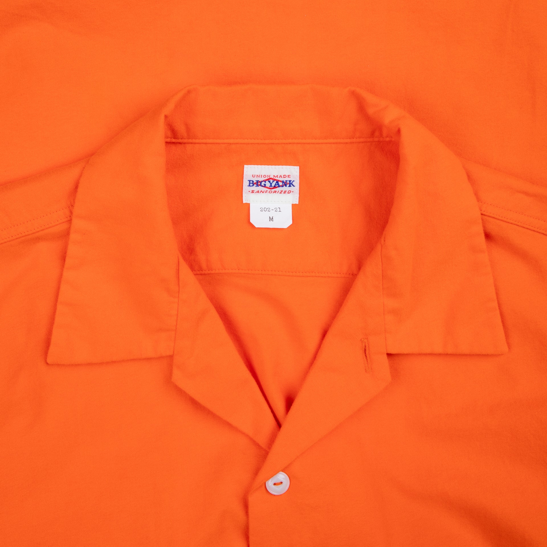 Big Yank u54 chamois shirt orange