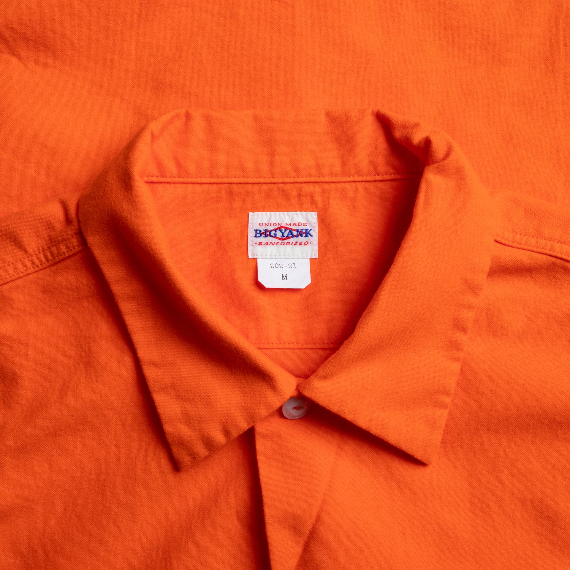 Big Yank u54 chamois shirt orange