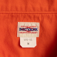 Big Yank u54 chamois shirt orange