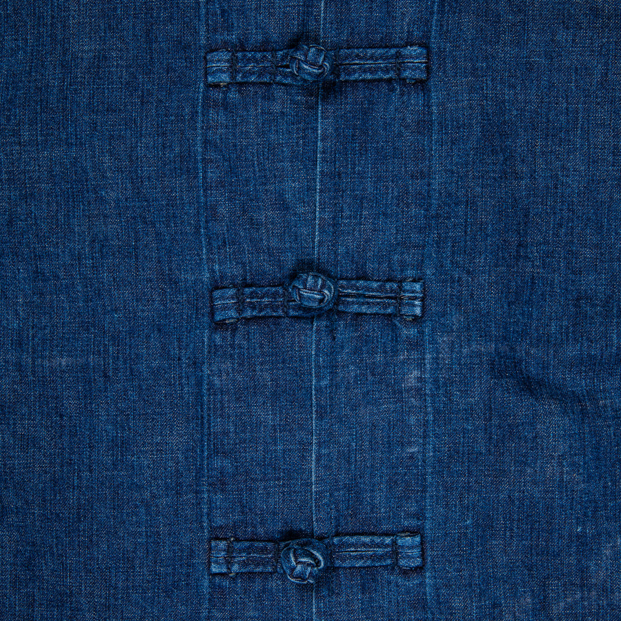 Maru Sankaku Peke 〇 △ × 4008 Kung-Fu Jacket Indigo