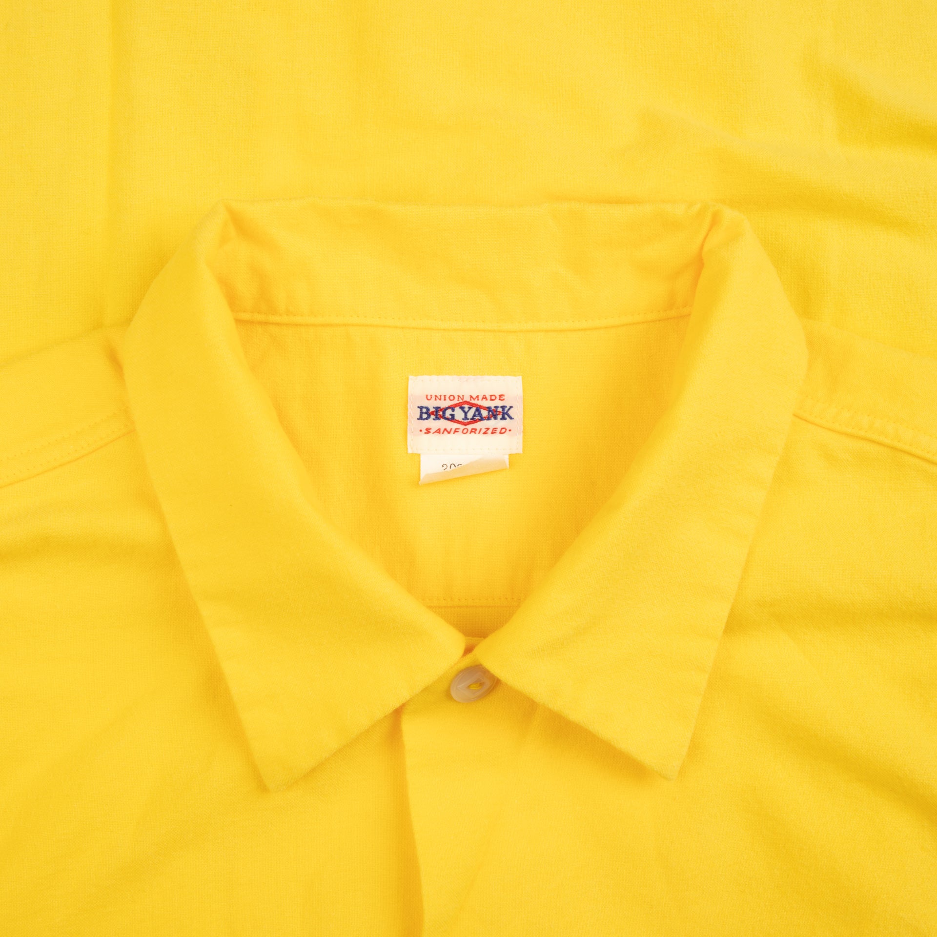 Big Yank u54 chamois shirt yellow