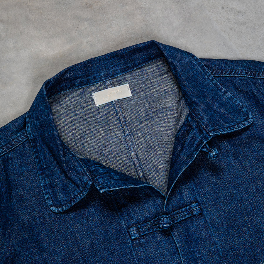 Maru Sankaku Peke 〇 △ × 4008 Kung-Fu Jacket Indigo