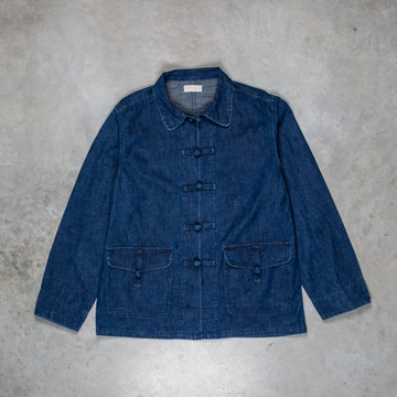 Maru Sankaku Peke 〇 △ × 4008 Kung-Fu Jacket Indigo