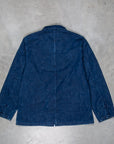 Maru Sankaku Peke 〇 △ × 4008 Kung-Fu Jacket Indigo