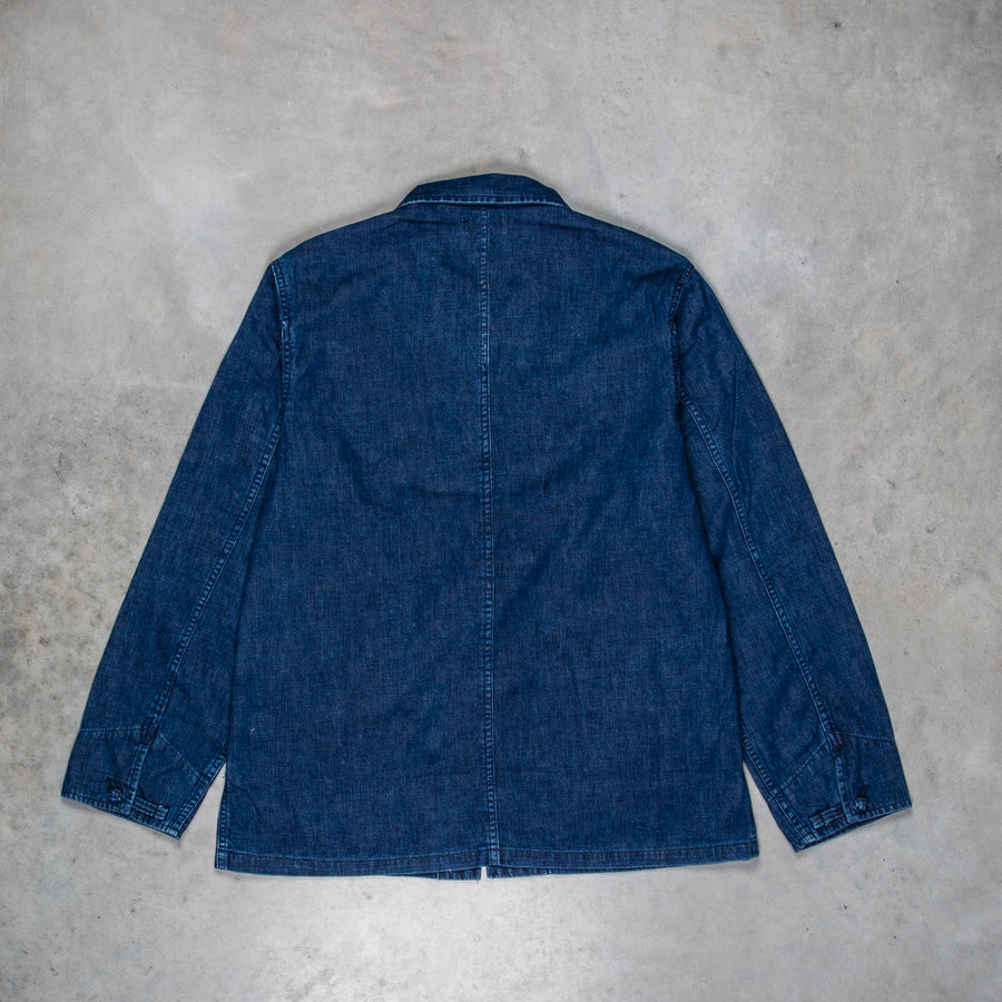 Maru Sankaku Peke 〇 △ × 4008 Kung-Fu Jacket Indigo