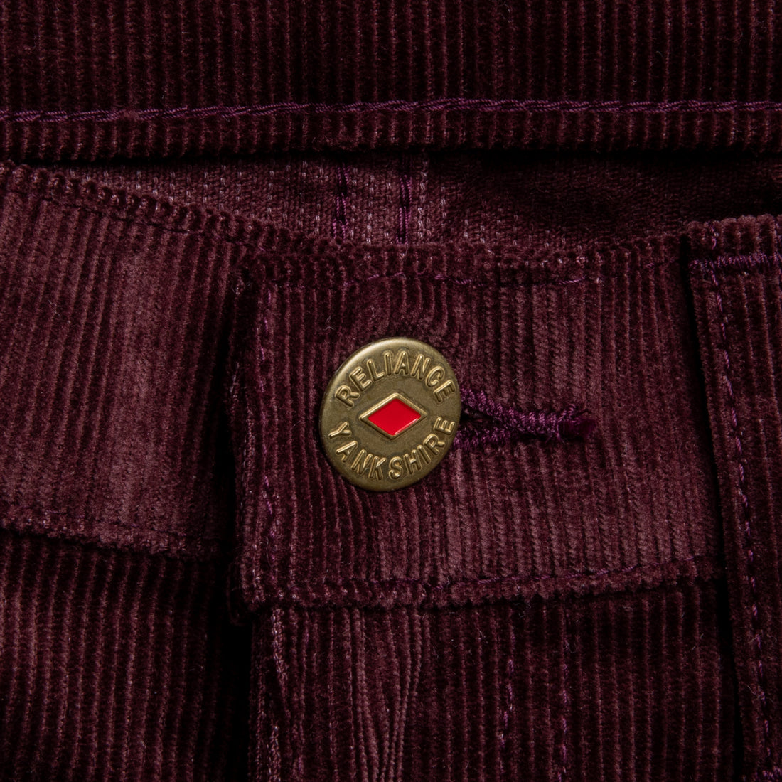 Big Yank - yankshire 351 jean corduroy Burgundy