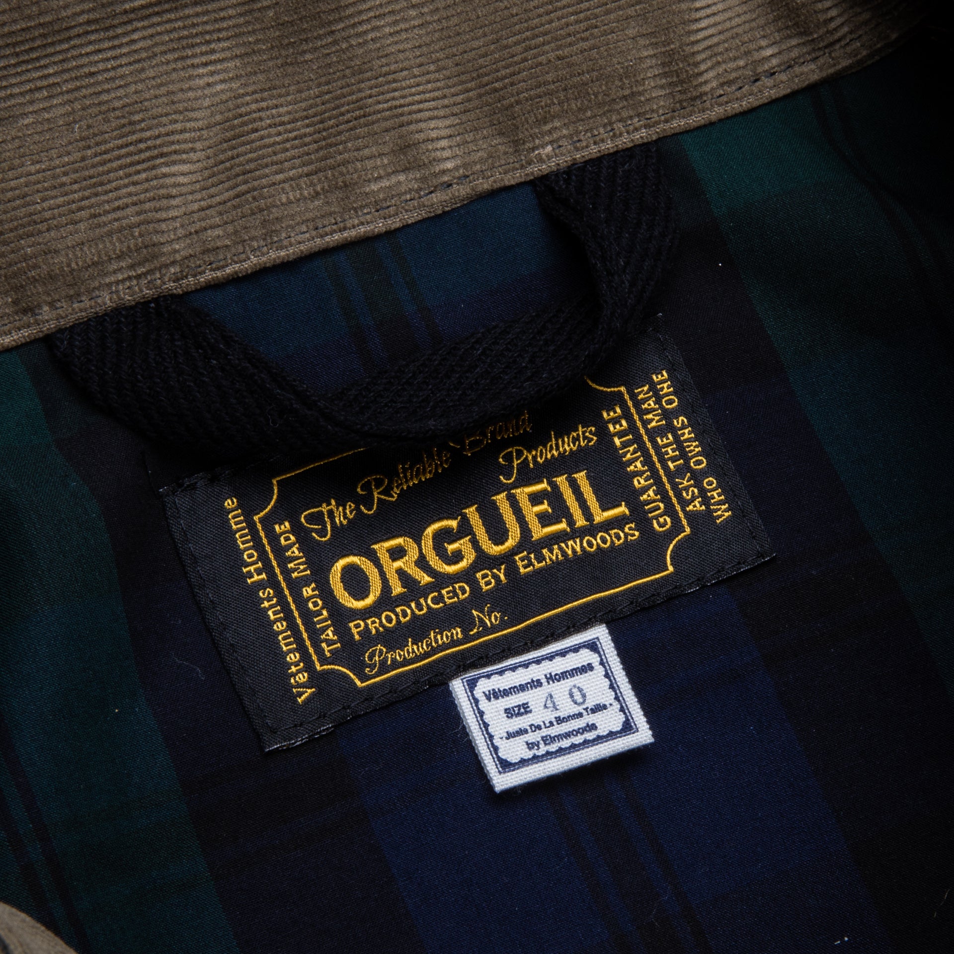 Orgueil OR-4233A Workers Jacket Camel