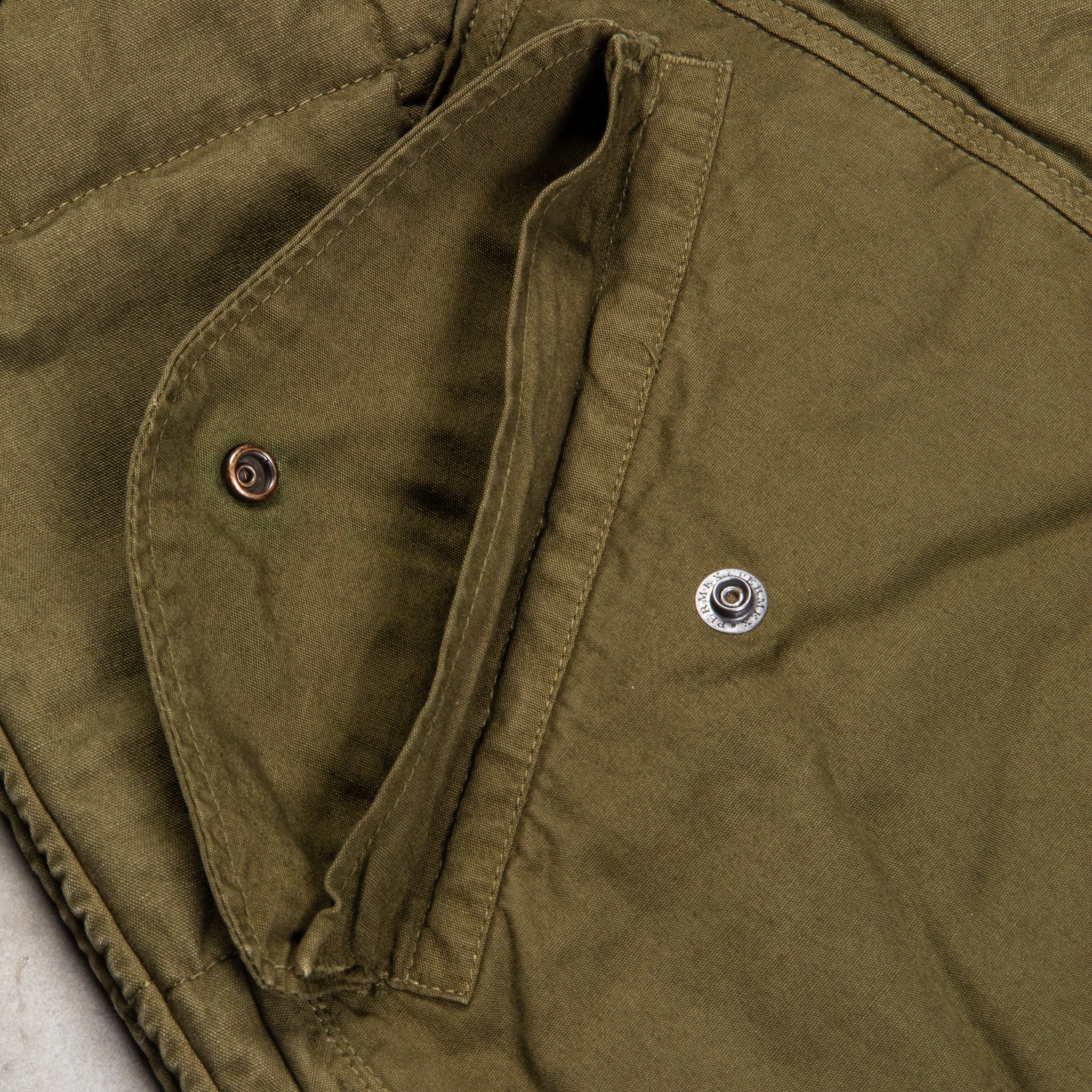 Maru Sankaku Peke 〇 △ × 4006 Field Haori Jacket  Army Green