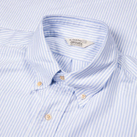 Orgueil OR-5081A Sea Island Oxford Button Down Shirt Stripe