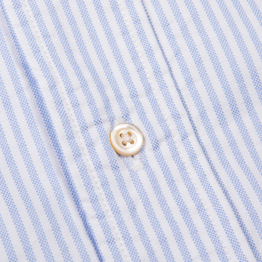 Orgueil OR-5081A Sea Island Oxford Button Down Shirt Stripe