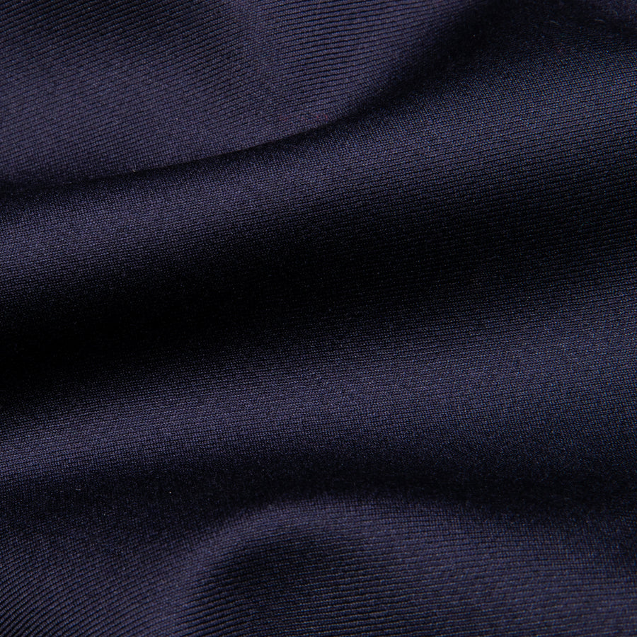 Rota Pantaloni High Rise Regular Fit Wool Gabardine navy blue