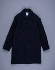 Aspesi New Virtuoso Coat Wool Navy