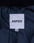 Aspesi New Virtuoso Coat Wool Navy