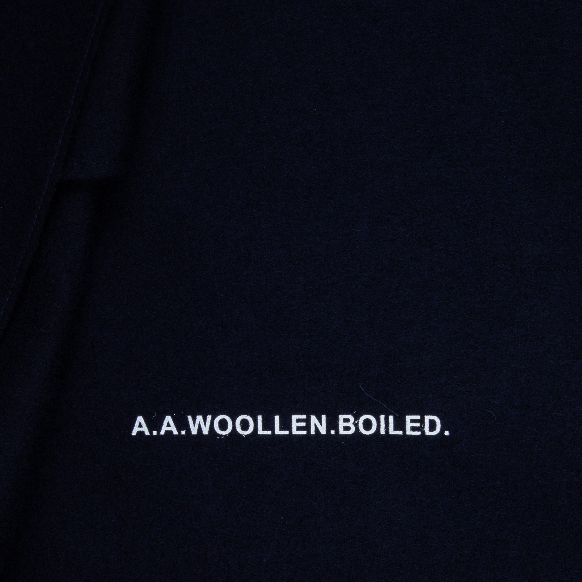 Aspesi New Virtuoso Coat Wool Navy