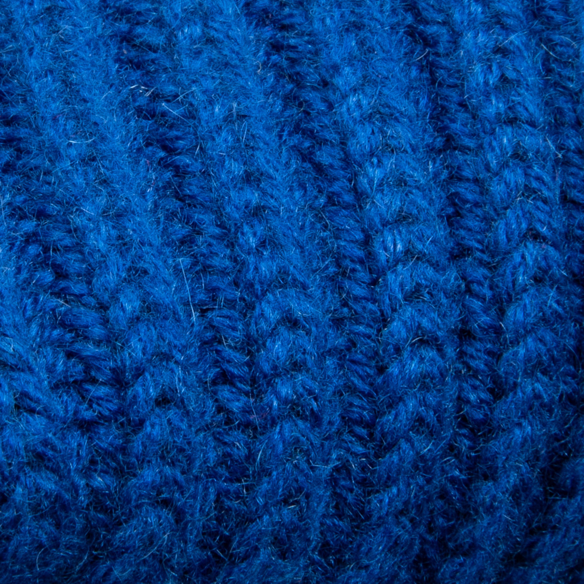 Drumohr Ribbed Cashmere Hat Oceano