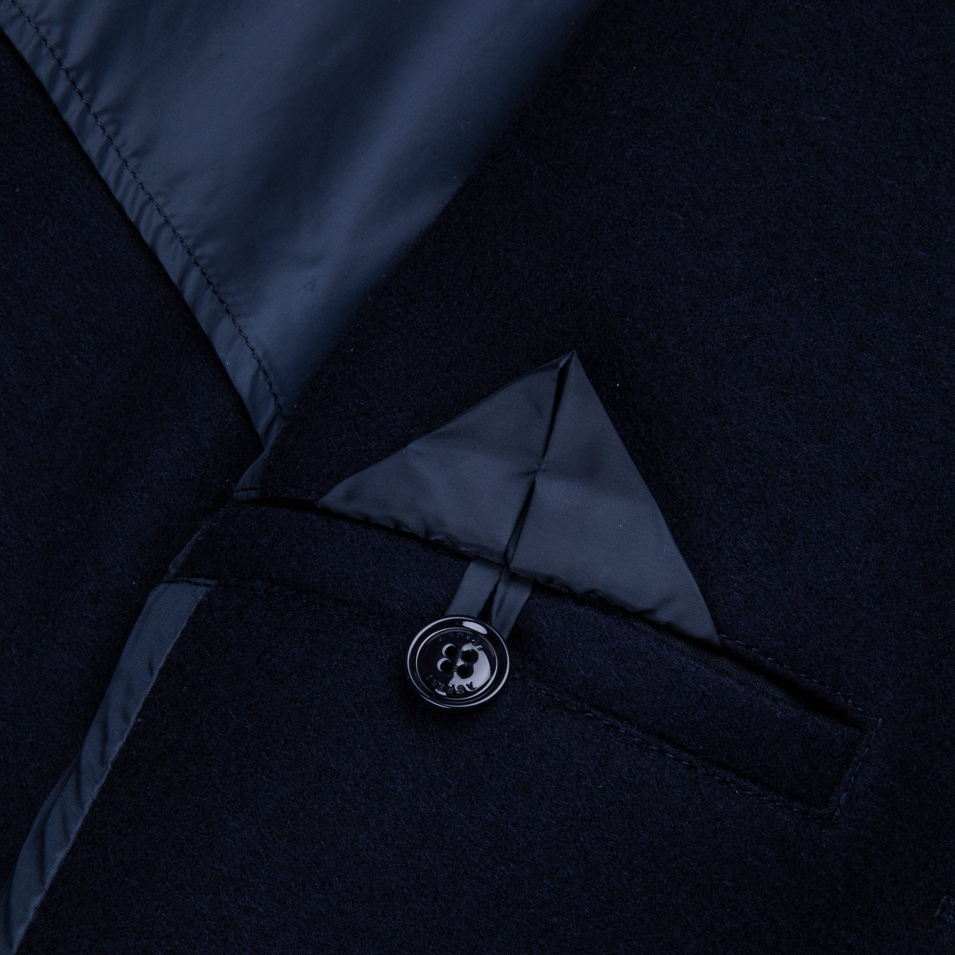 Aspesi New Virtuoso Coat Wool Navy