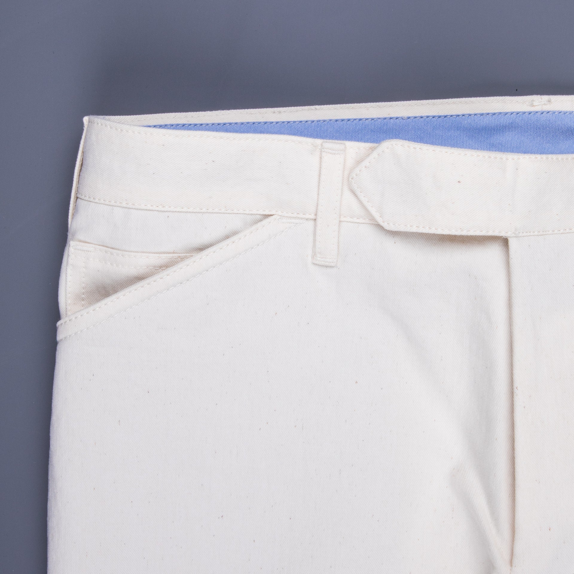 Rota McQ pants 10.3 Oz Japanese Twill Natural