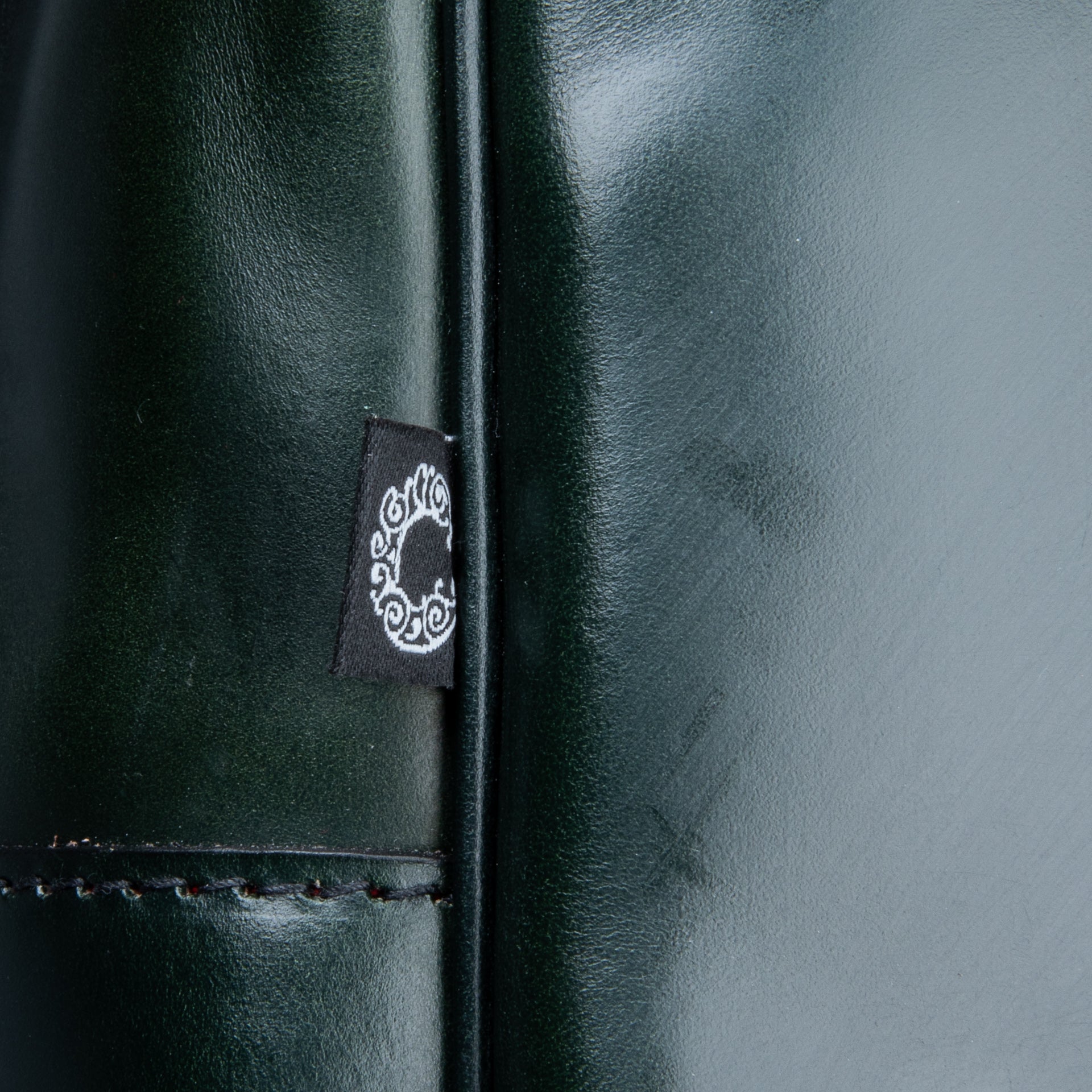 Croots Bridle Leather Traveller Racing Green Bag