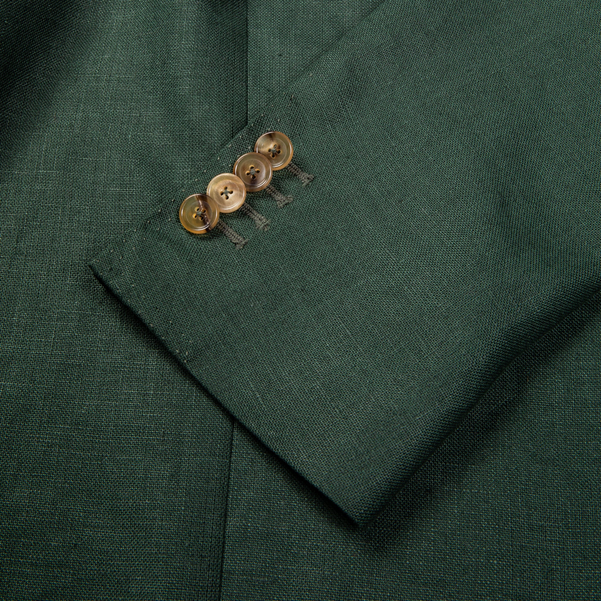 De Petrillo x Frans Boone Capri Jacket Irish Linen Pine Green