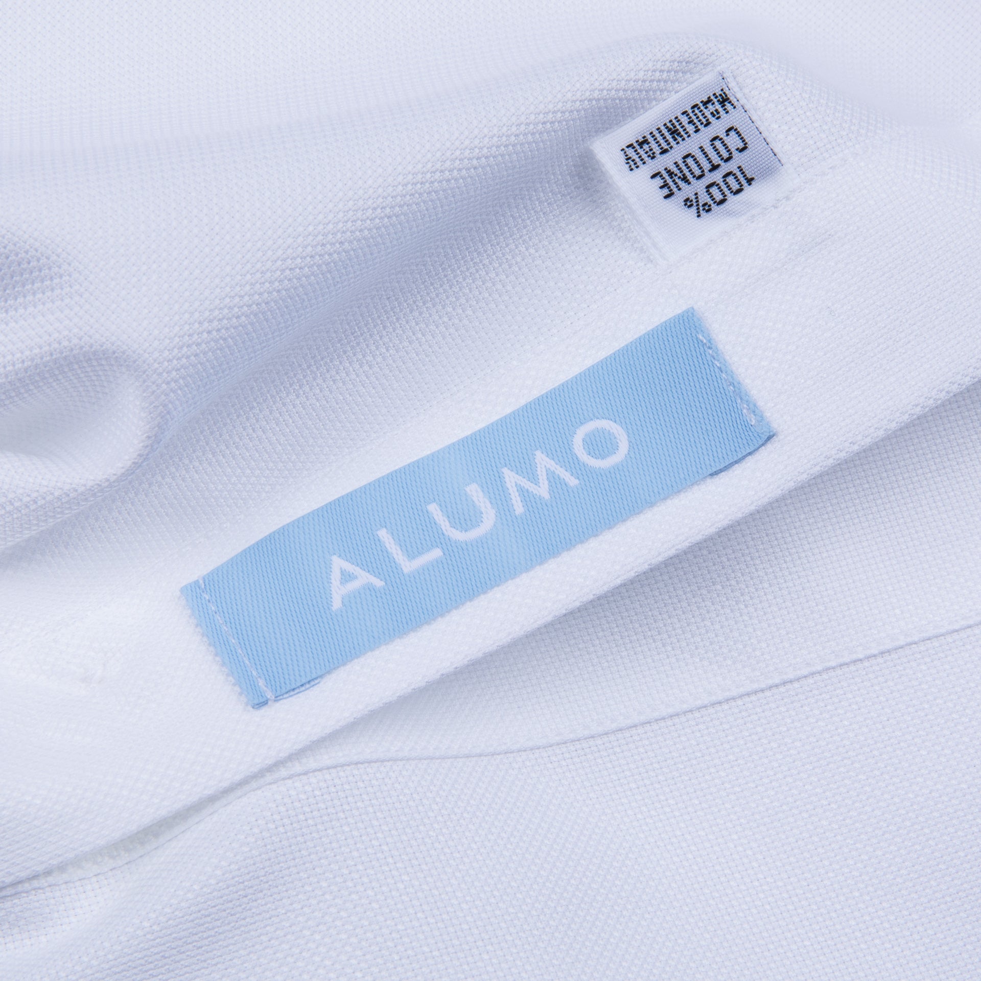 Finamore Napoli Shirt Eduardo Collar Alumo Castello Oxford White