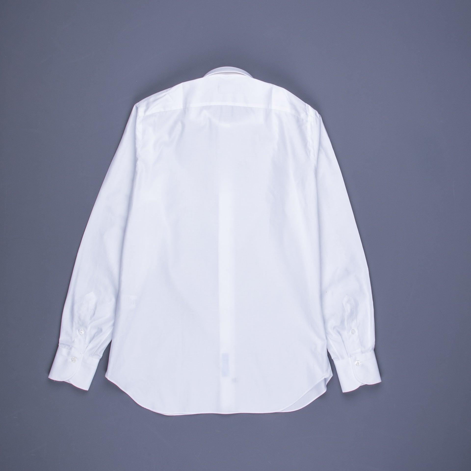 Finamore Napoli Shirt Eduardo Collar Alumo Castello Oxford White