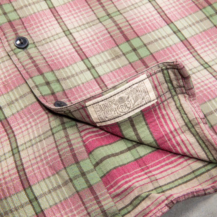 RRL Butte Sport Shirt RL-597 Sage Pink