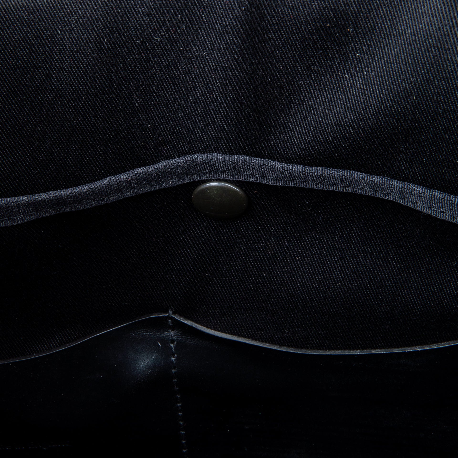 Croots Bridle Leather Black Laptop Bag