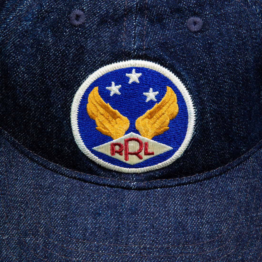 RRL Ball Cap Hat Denim