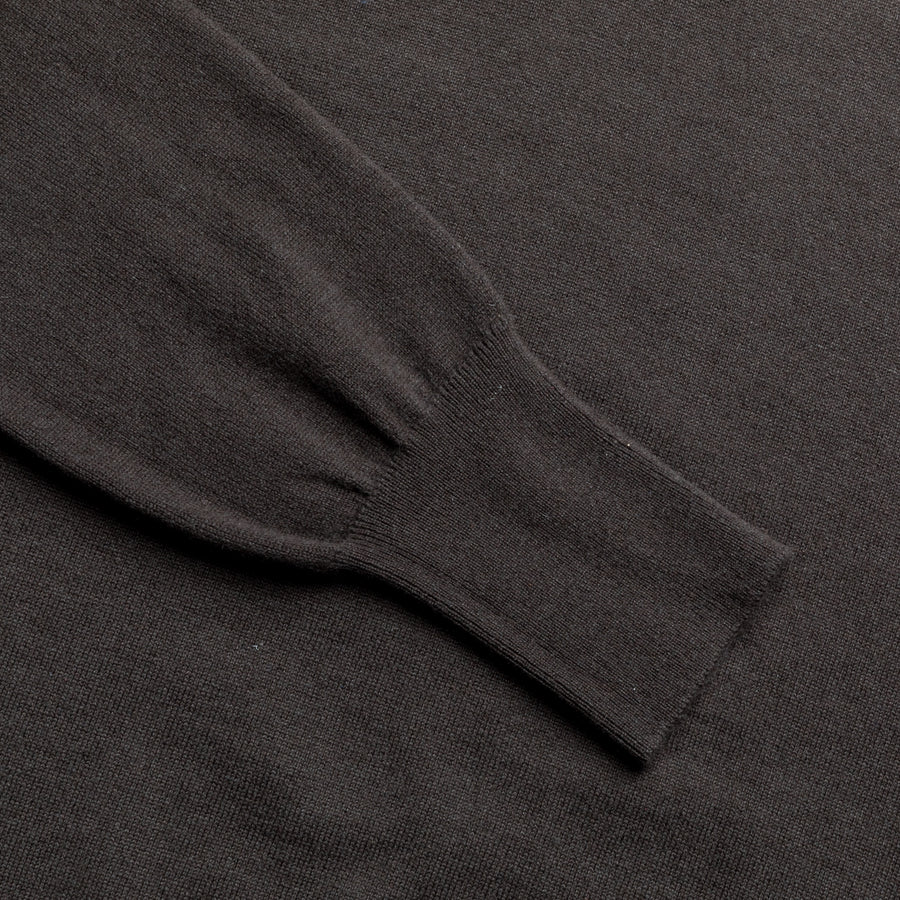 William Lockie Oxton Cashmere V-Neck Scout