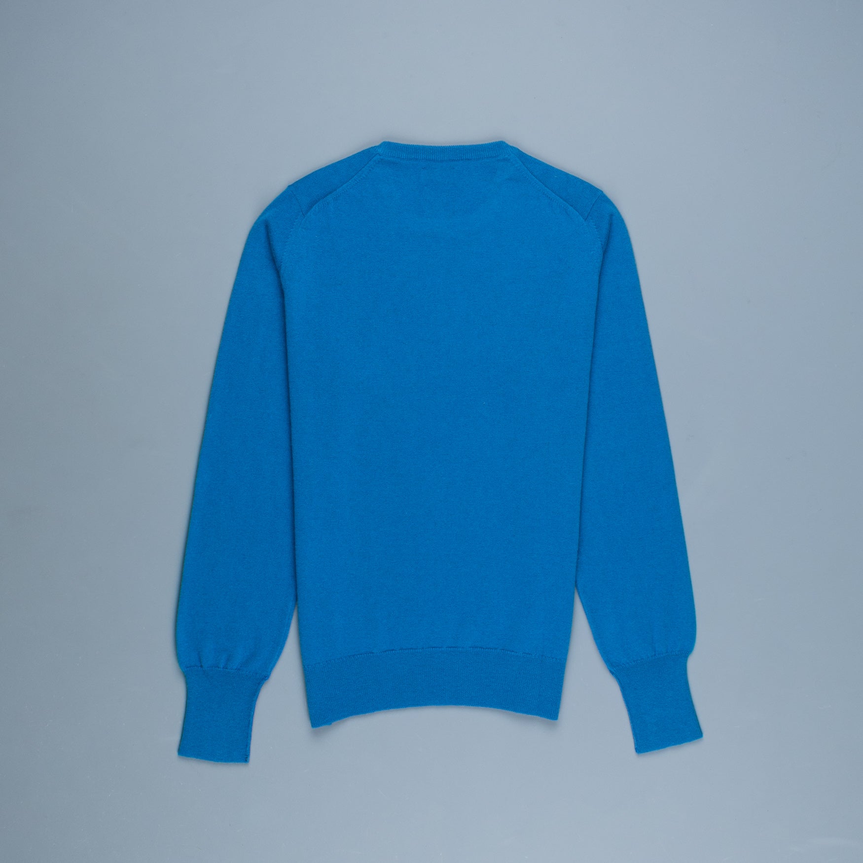 William Lockie Oxton Cashmere Crew Neck Airforce