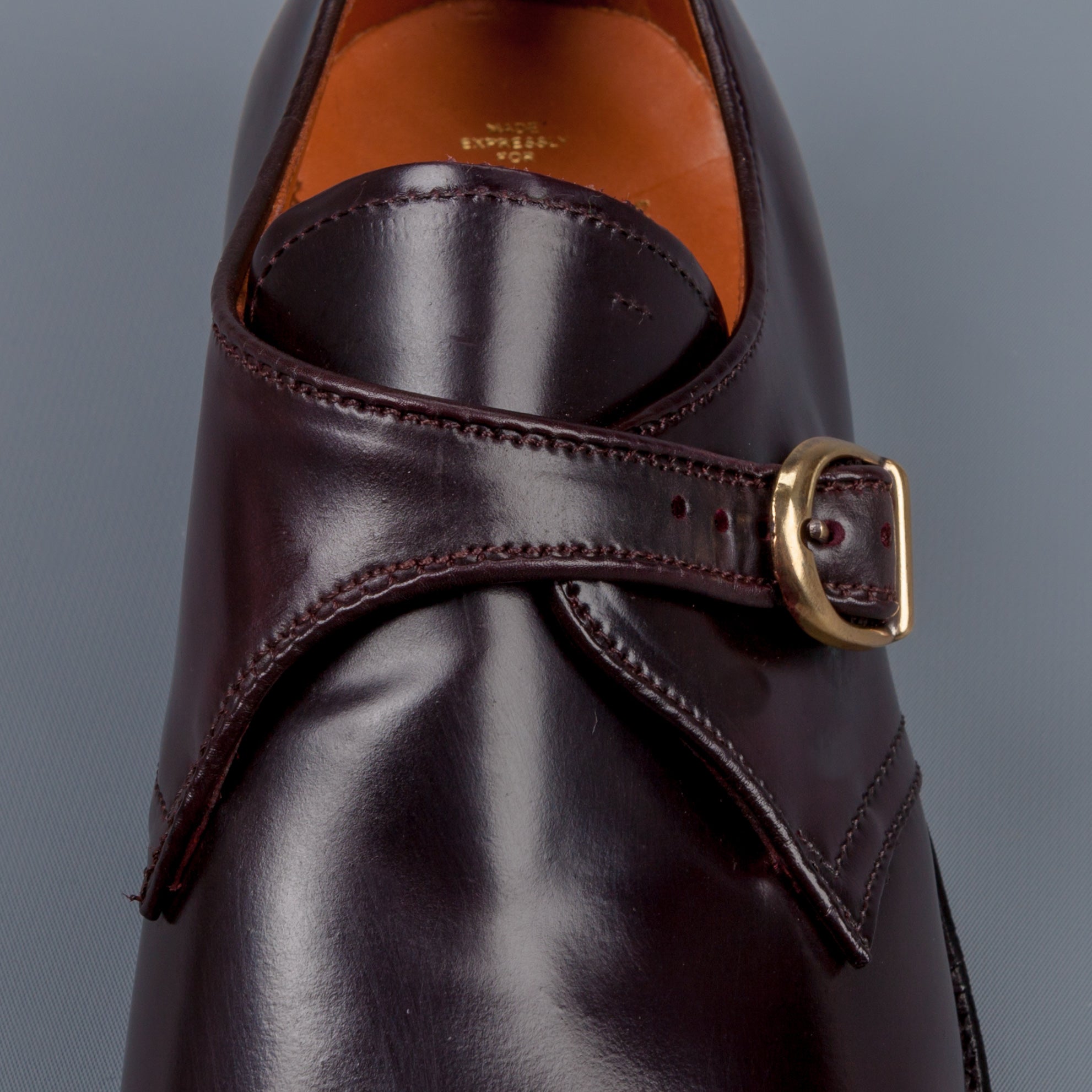 Alden Plaza last single monkstrap 