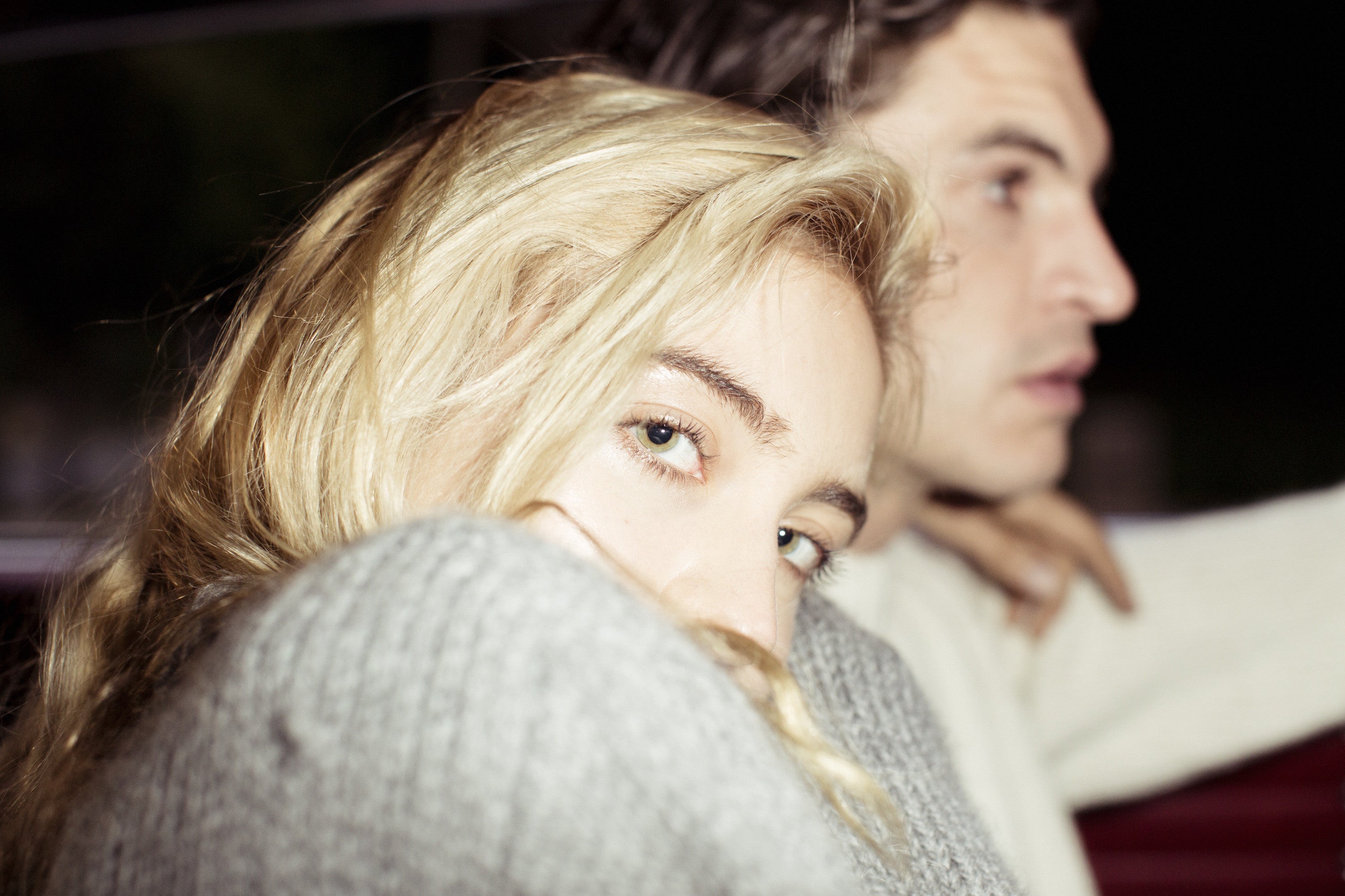 The Elder Statesman Alpaca Lightweight Call her crew White