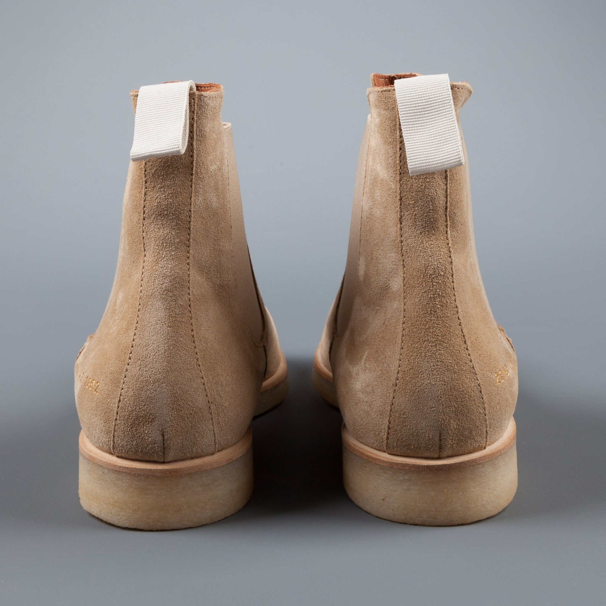 Common Projects Chelsea Boot in Tan Suede Frans Boone Store