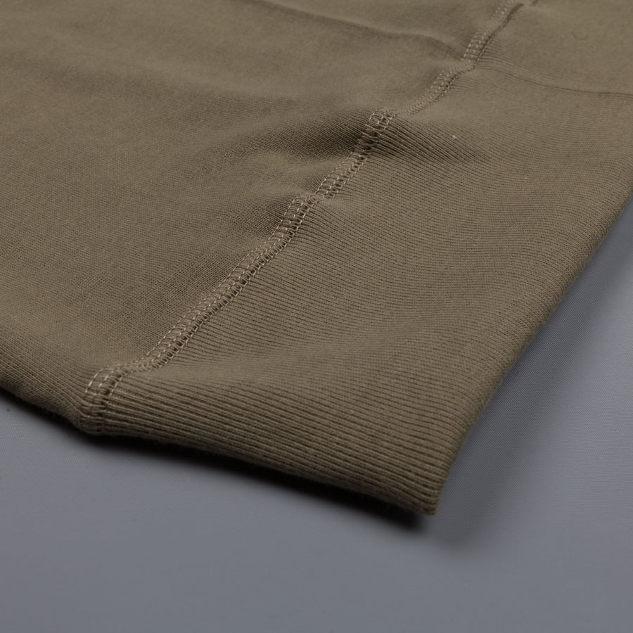 Merz b Schwanen 347 Sweatshirt Raglan 1/4slv. Army
