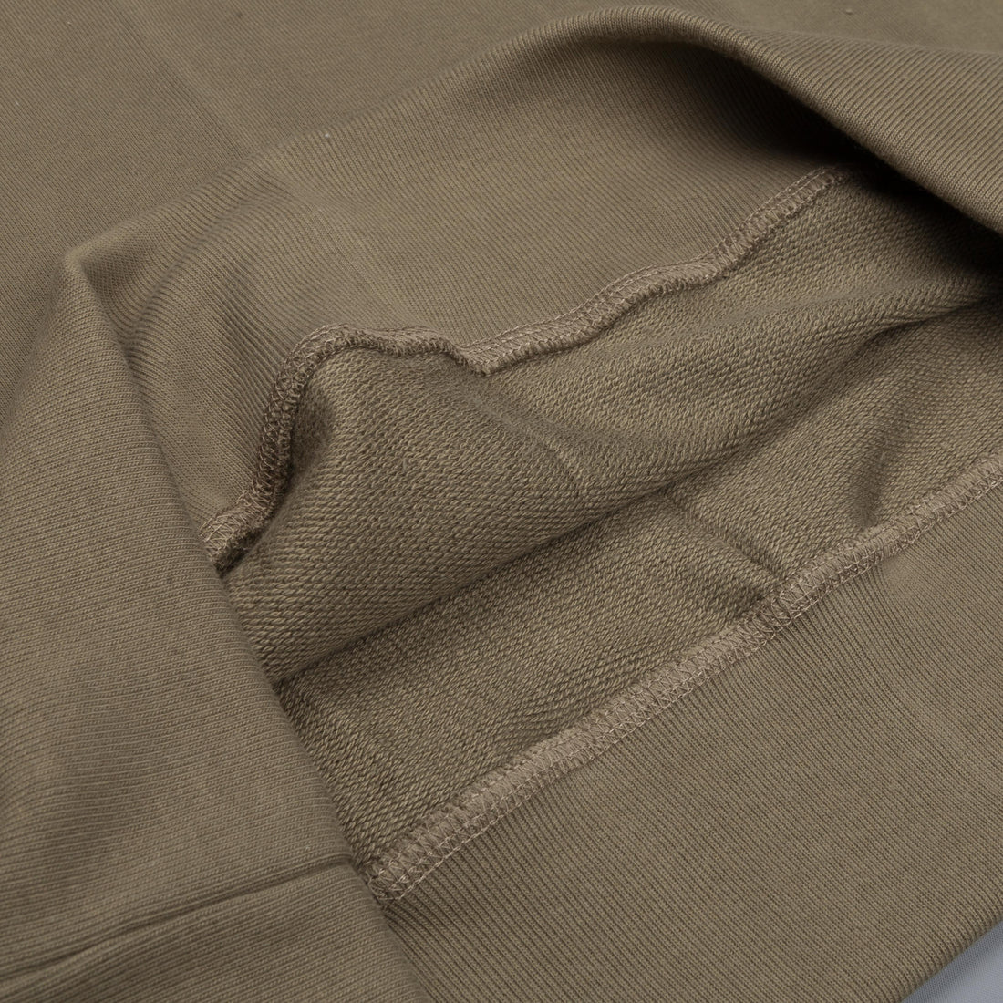 Merz b Schwanen 347 Sweatshirt Raglan 1/4slv. Army