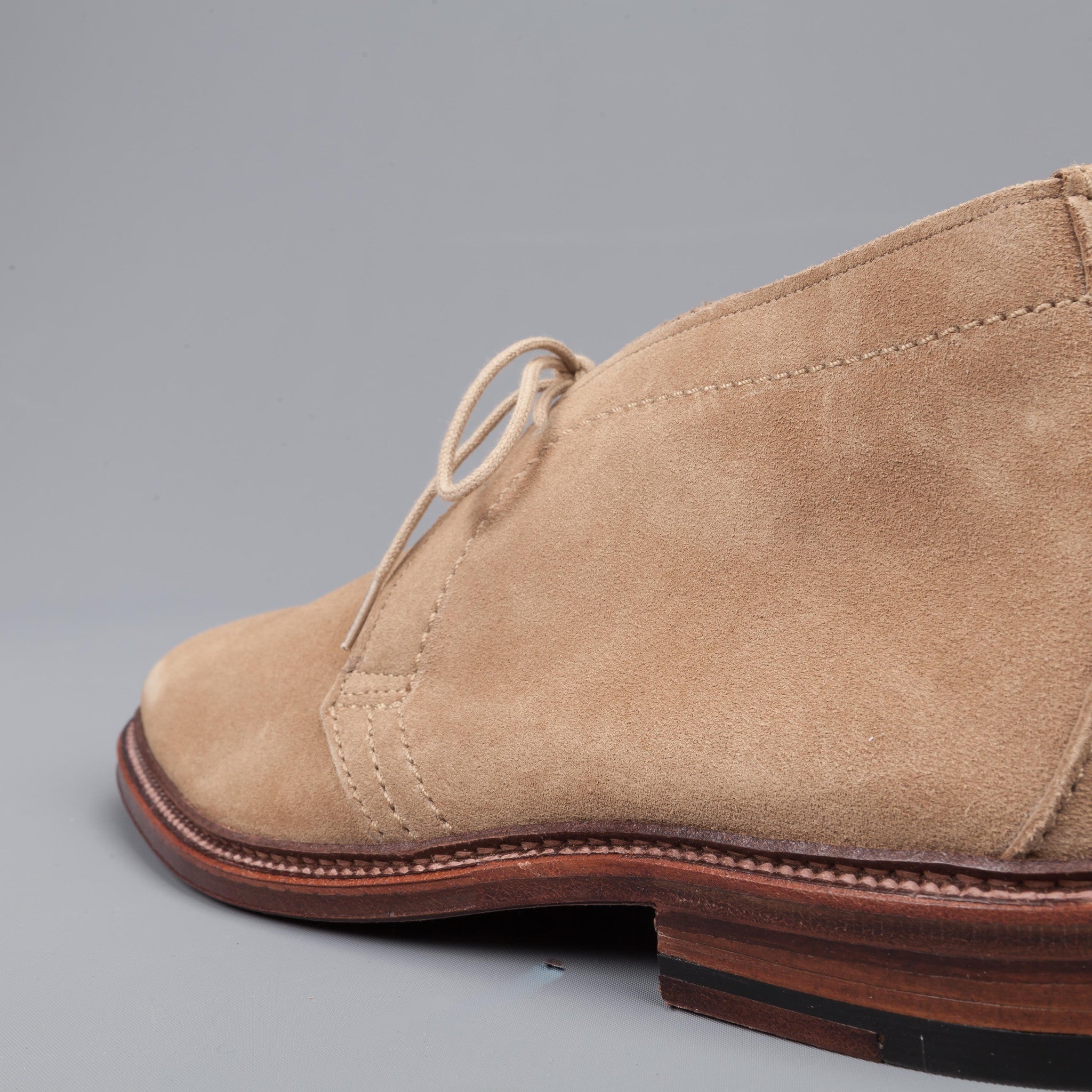 Alden unlined deals suede chukka