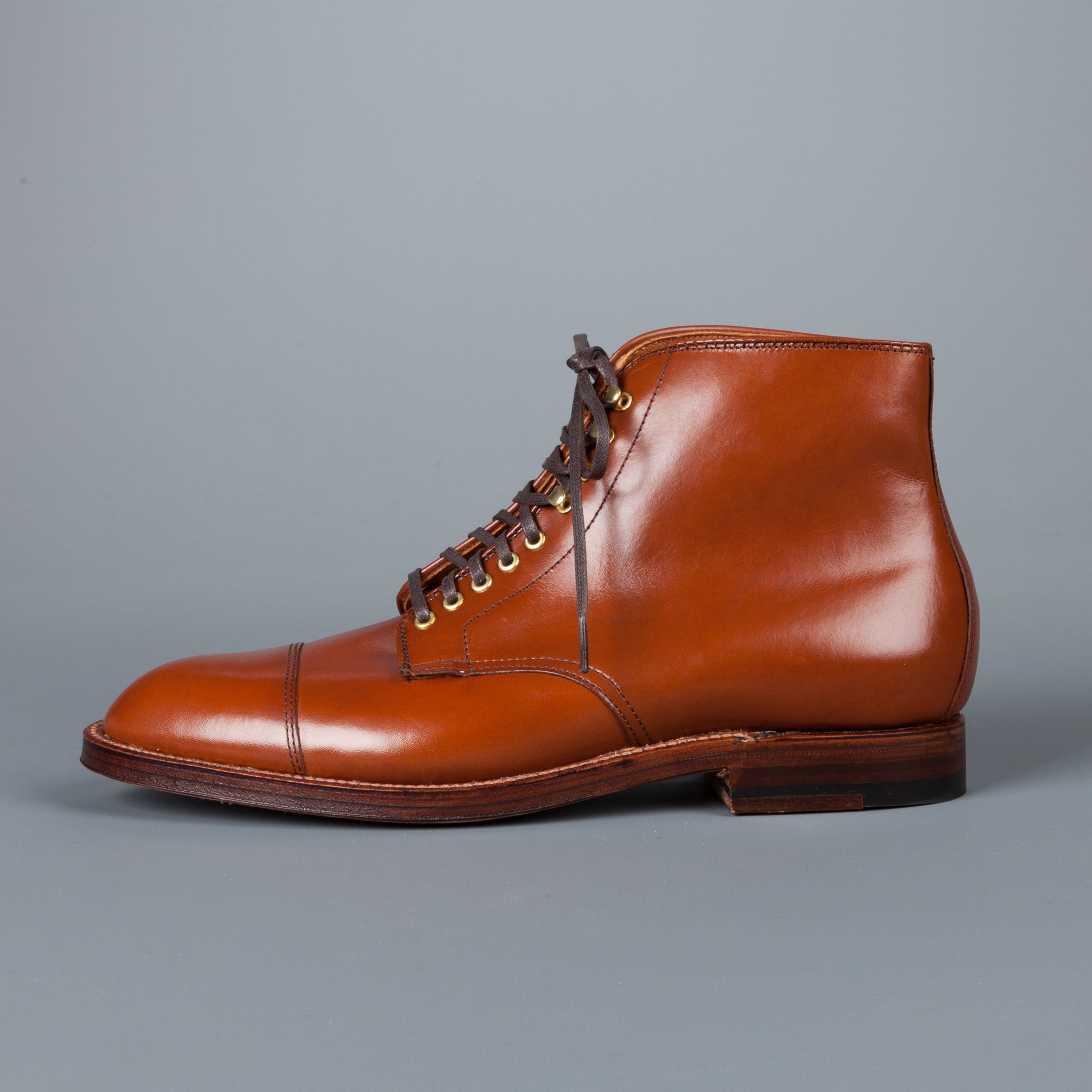 Alden brown calfskin parajumper boots