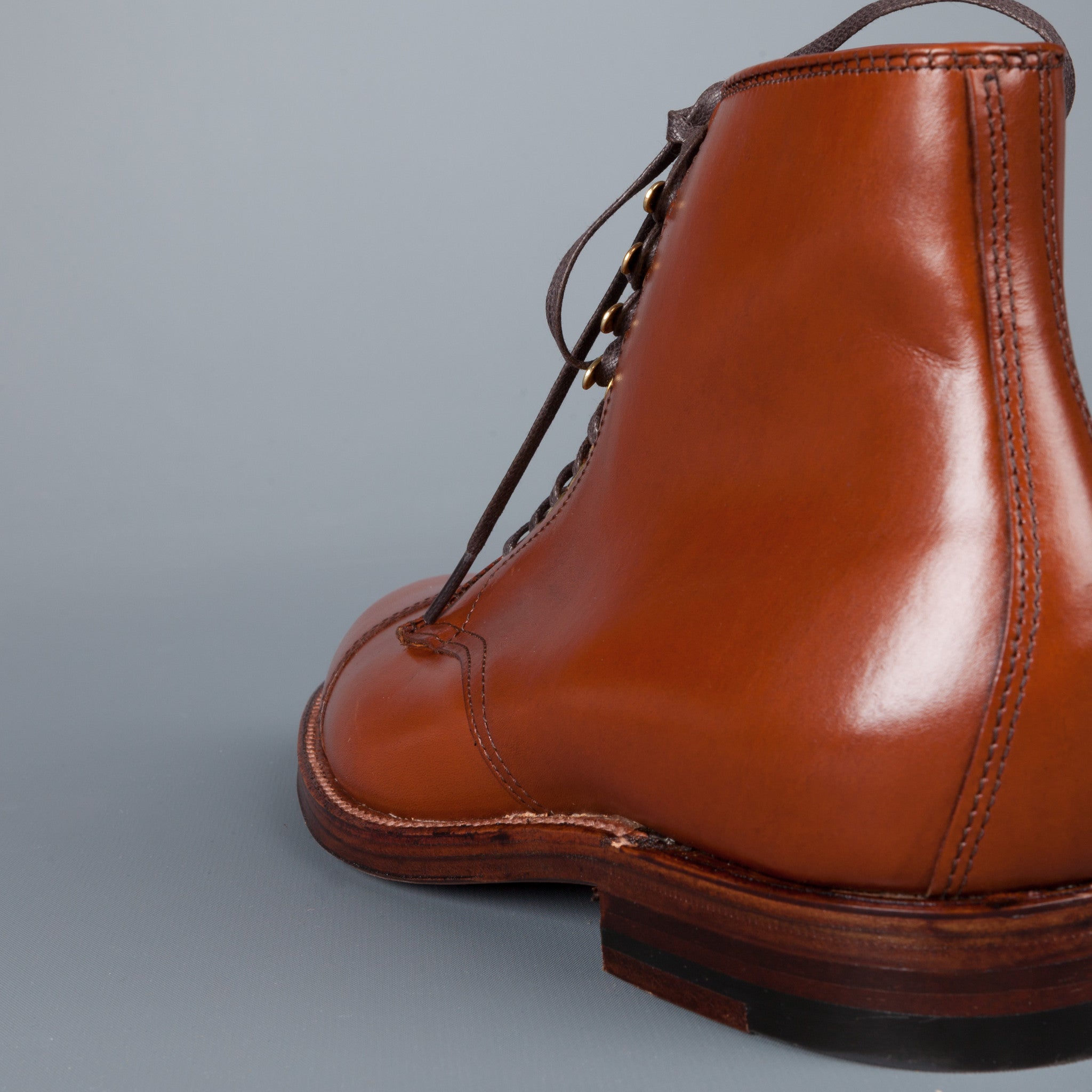 Alden brown calfskin parajumper boots