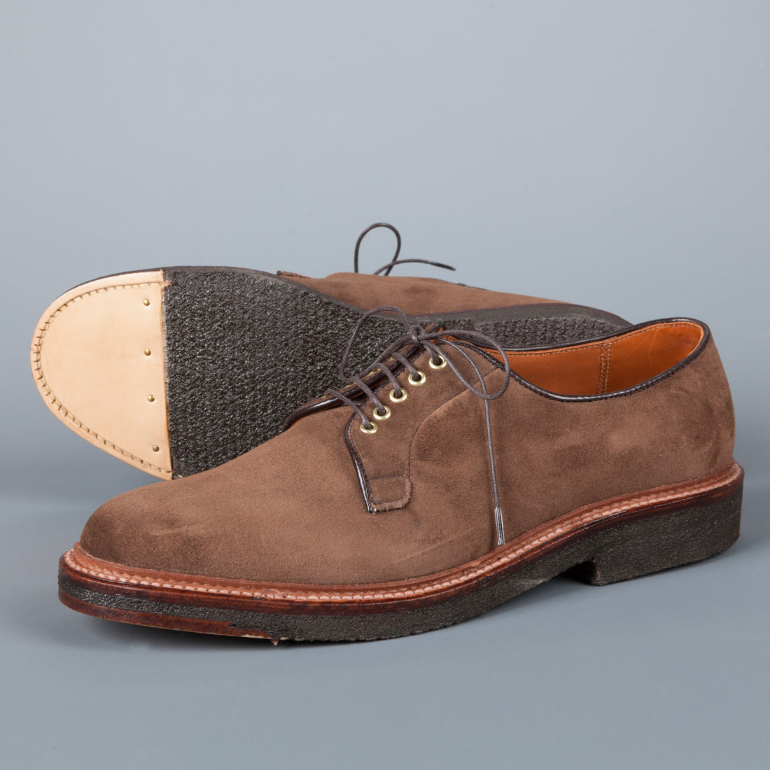 Alden x Frans Boone PT Humus Suede on crepe